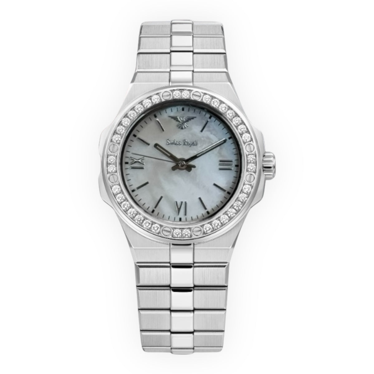 Stellar - Silver Case with White Dial