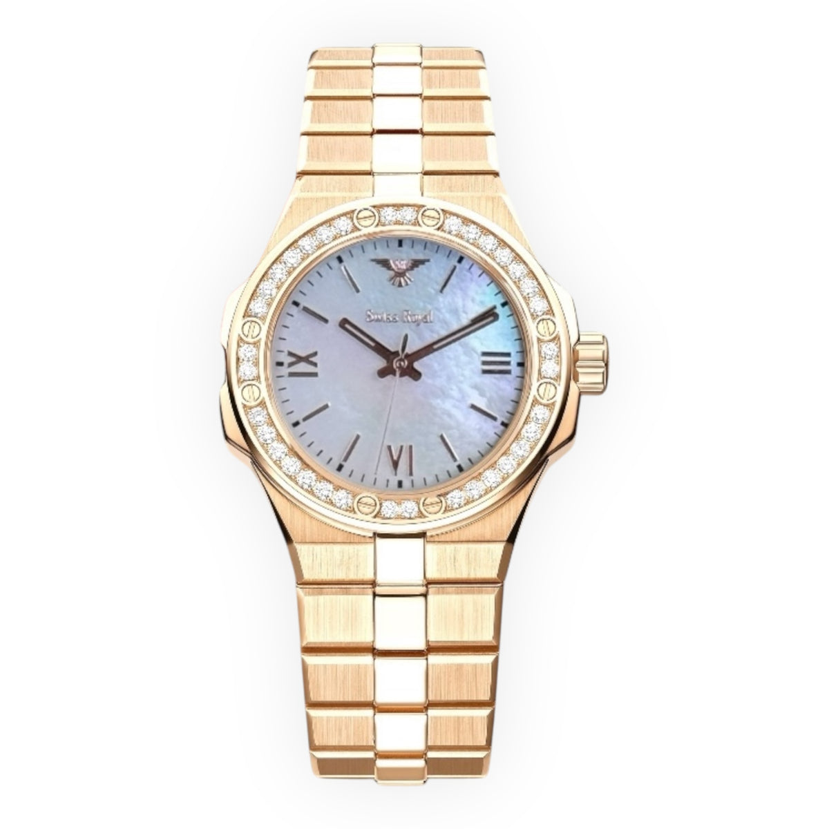 Stellar - Gold Case with White Dial