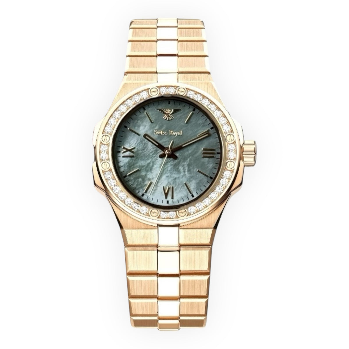 Stellar - Gold Case with Grey Dial