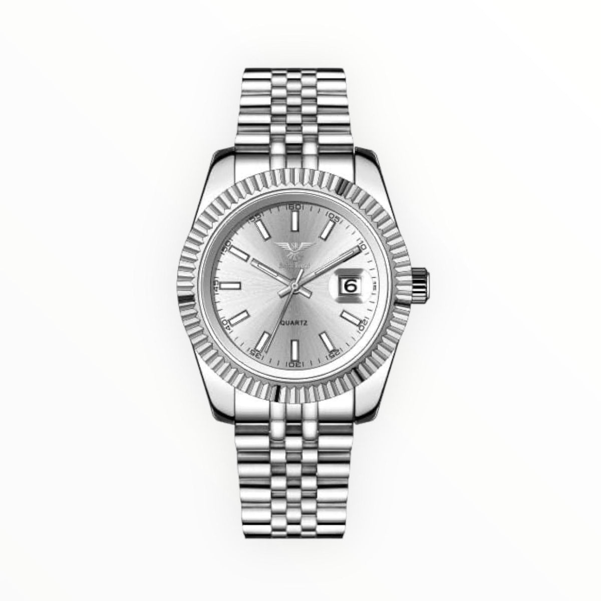 Datejust - Silver Case with Gray Dial