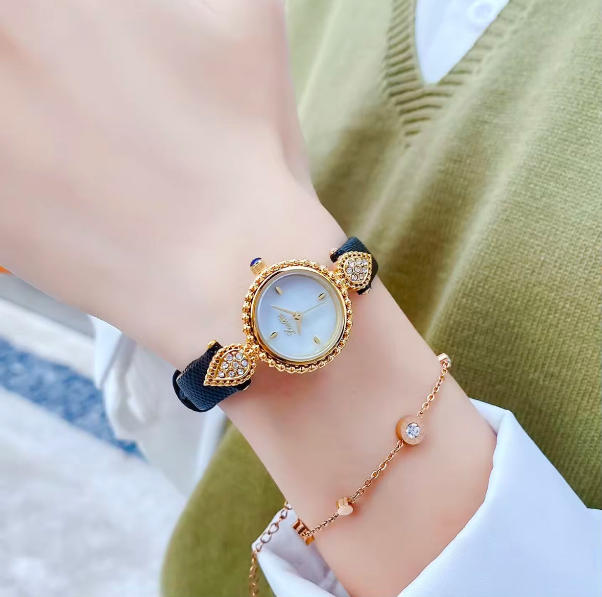 Scottie Viral Leather Watch