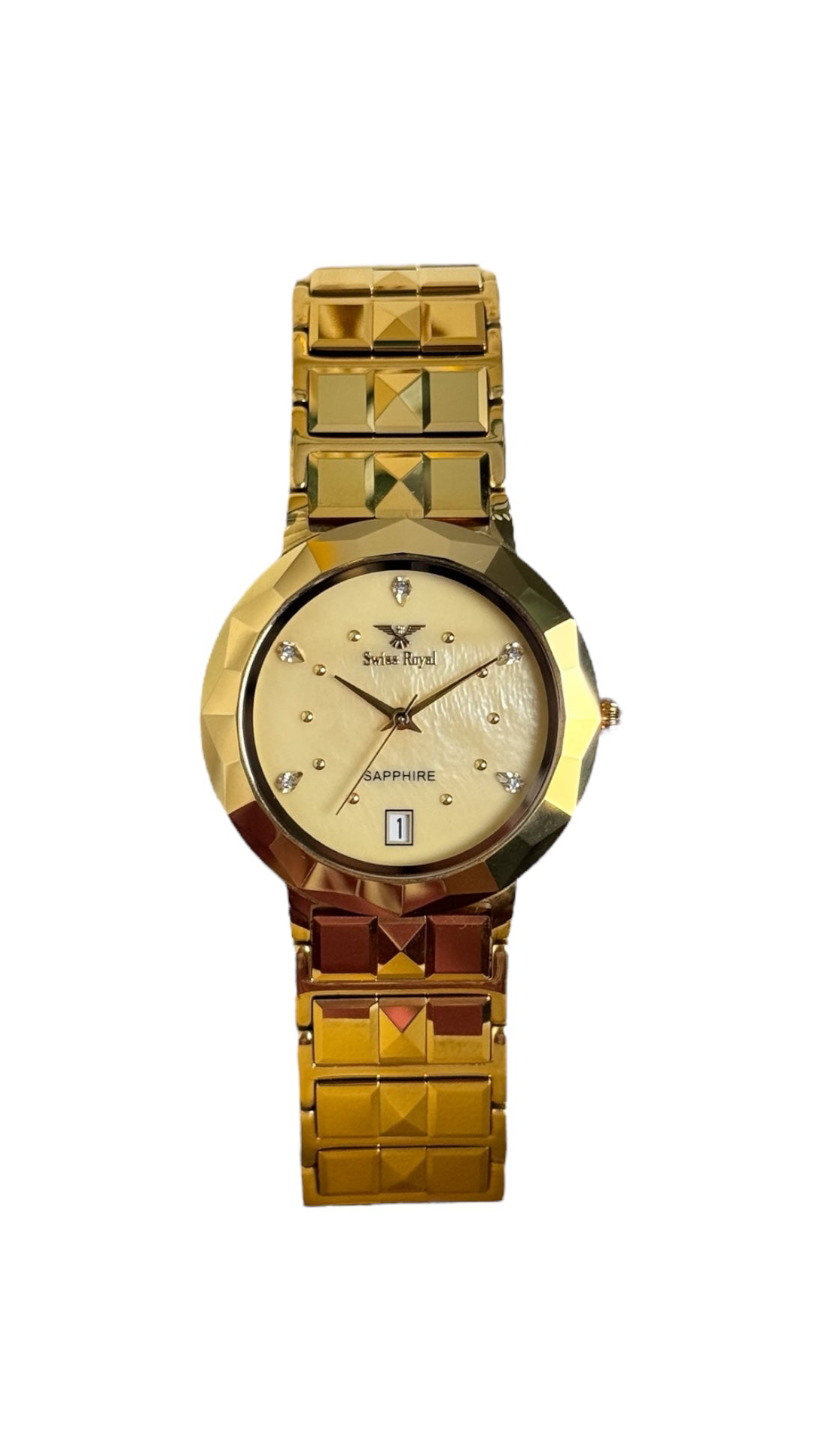 Ceramic - Gold Case with Gold Dial