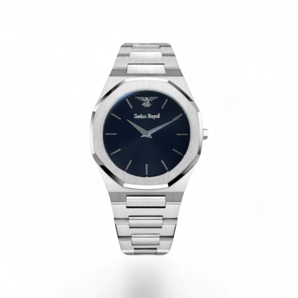 Ultra Slim - Silver Case with Black Dial